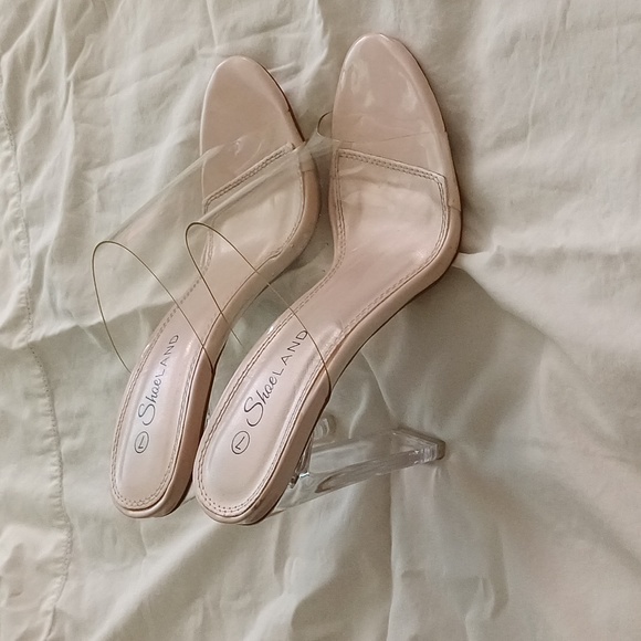Shoeland Sexy Clear Heels - Picture 5 of 12